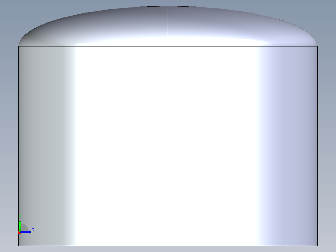 聚氯乙烯配件20-Sch80_Cap_FPT_848-015 _1.5in左视图