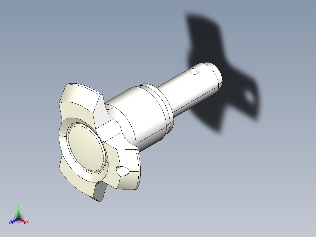定位扣件2240-3D多系列多零件图纸模型主视图