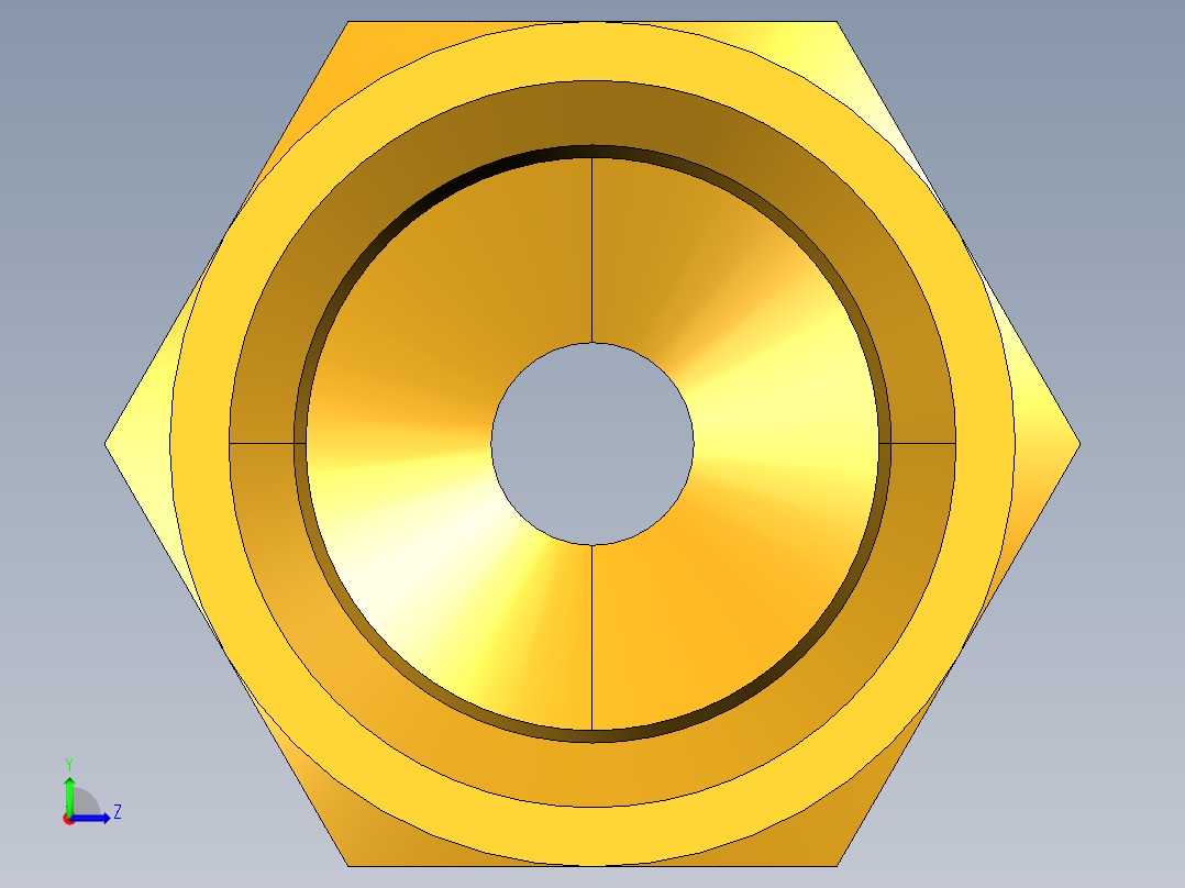 工业通用螺蚊管倒齿式工业硬管接头Female Connector 26-4-2左视图