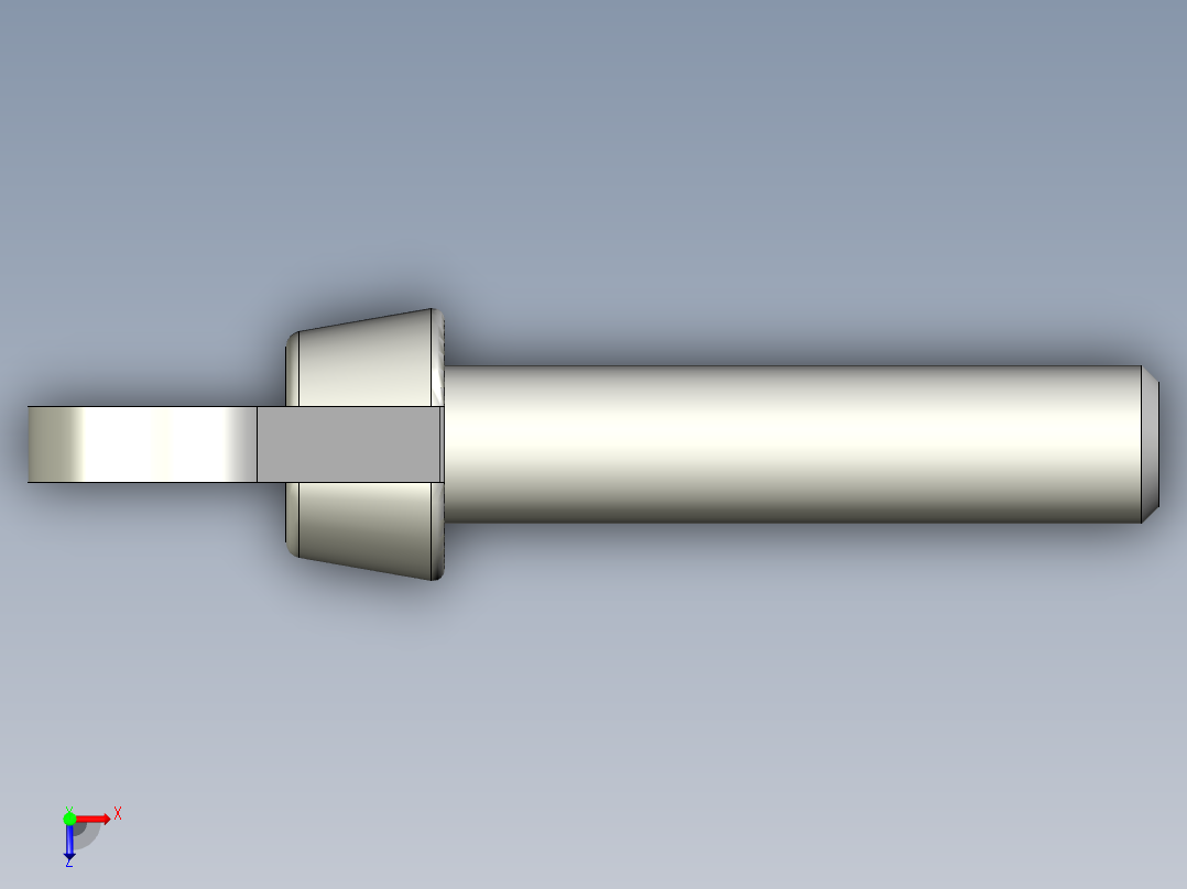 带耳螺钉-DIN_316_Wing_screws_4x0.7x18-15.9-7_20_1.9_10.5_4.stp俯视图
