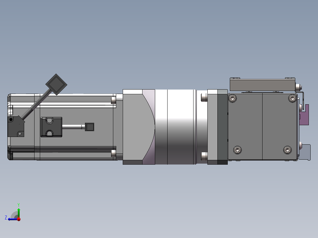 欧规同步带GTB85-CR-750W右视图