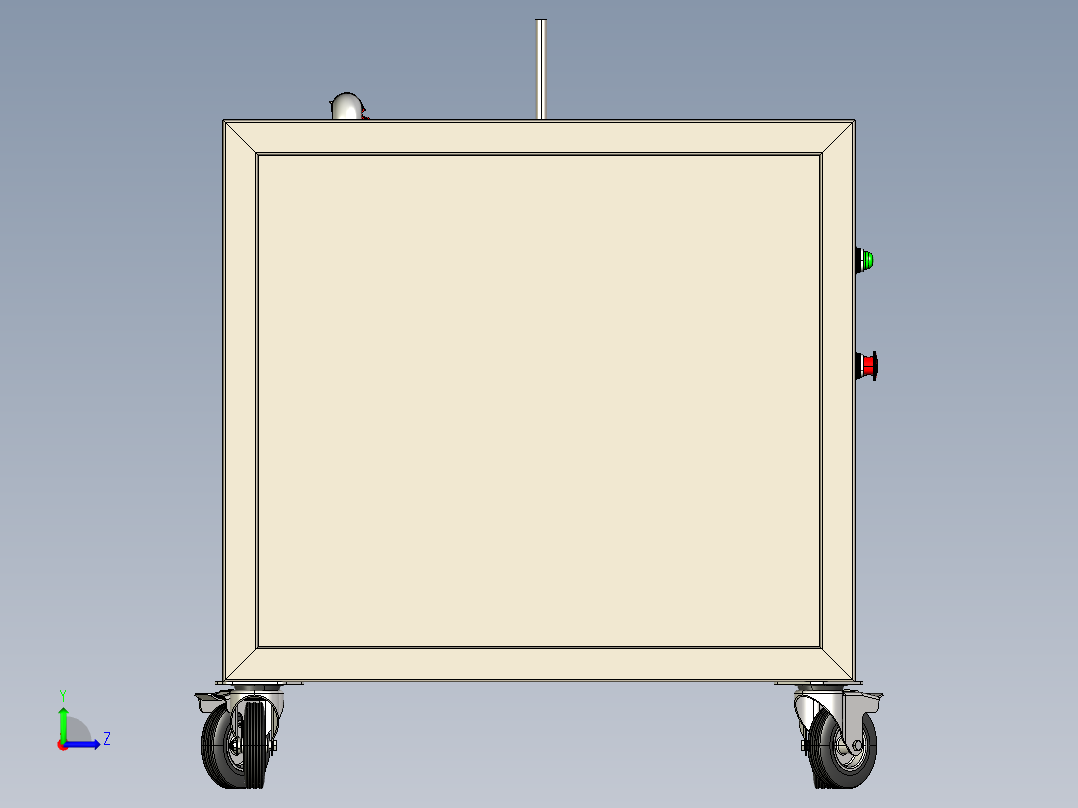 削皮机-STEP左视图