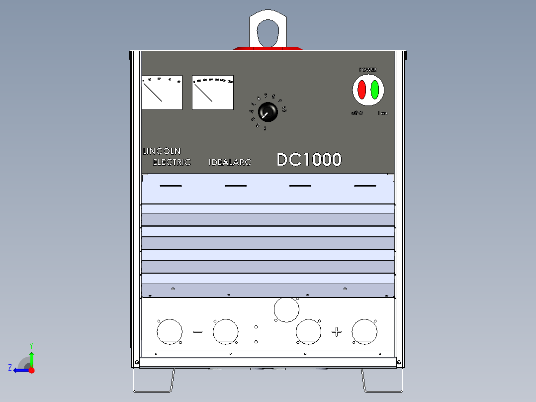 电焊机埋弧焊右视图