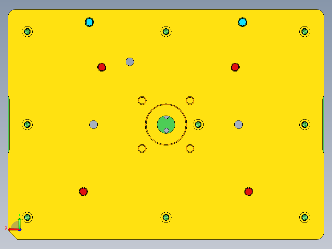PG1-A-CNC5笔记本CNC工装夹具三维模型LOGO+凹槽-阳极版-210512后视图