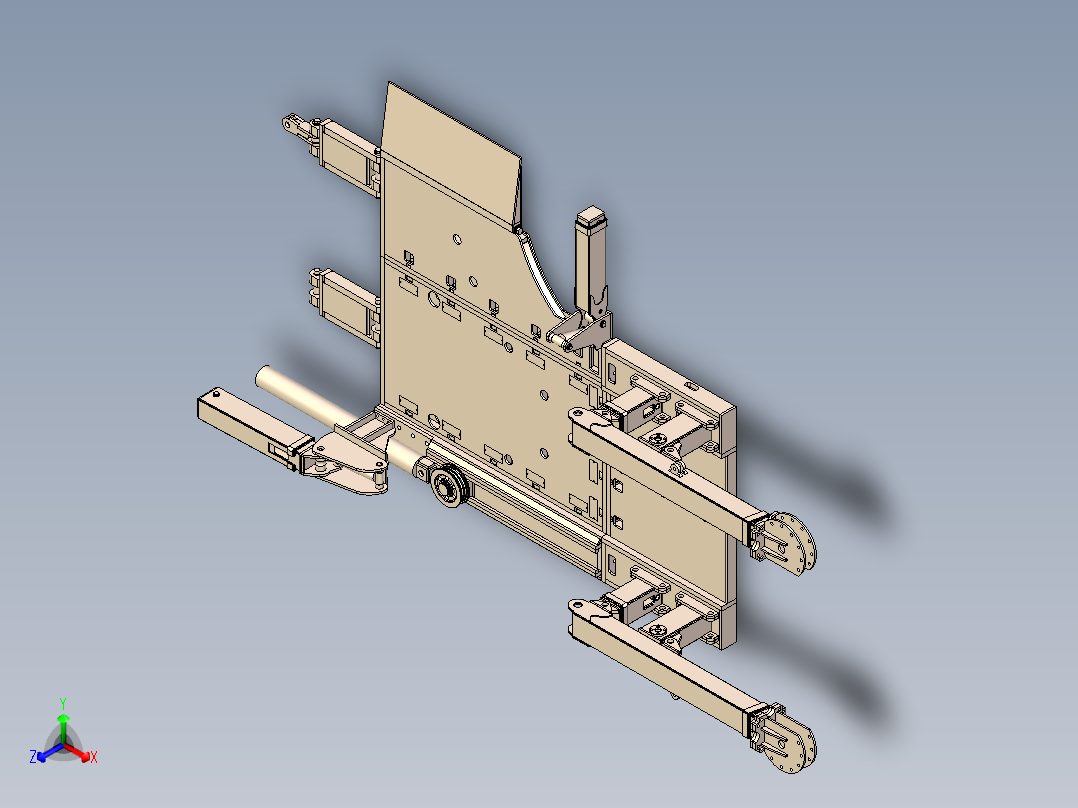装配体正等轴测图