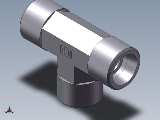 AC+AD 三通接头 T、AD-22