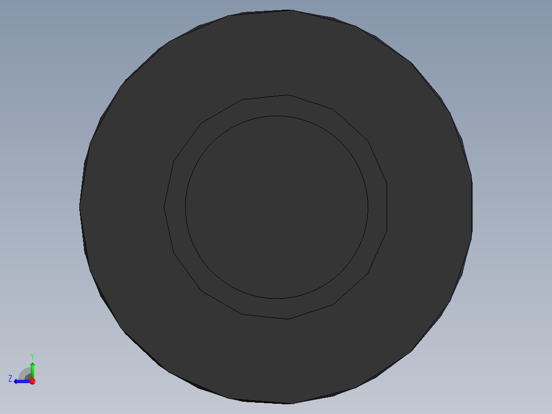 内六角圆柱头螺钉  M4×2001右视图