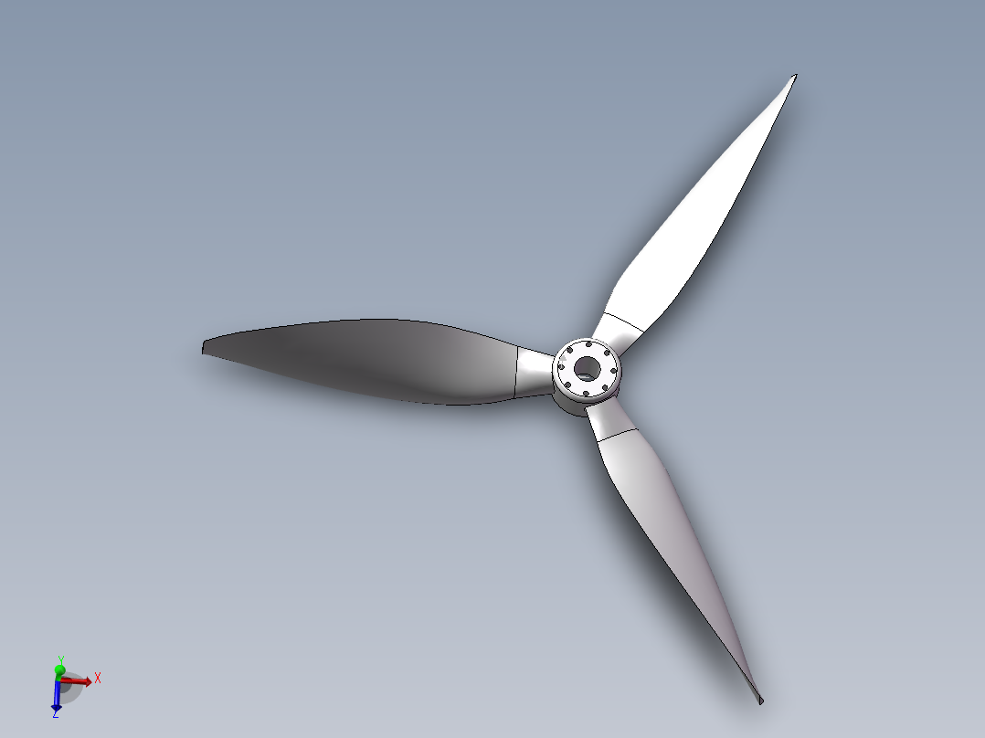 螺旋桨(3)主视图