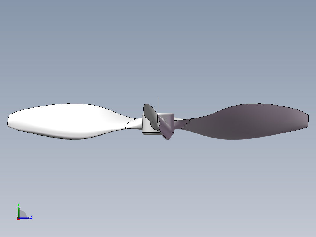 螺旋桨(3)左视图