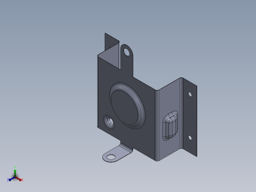 样品冲压正等轴测缩略图