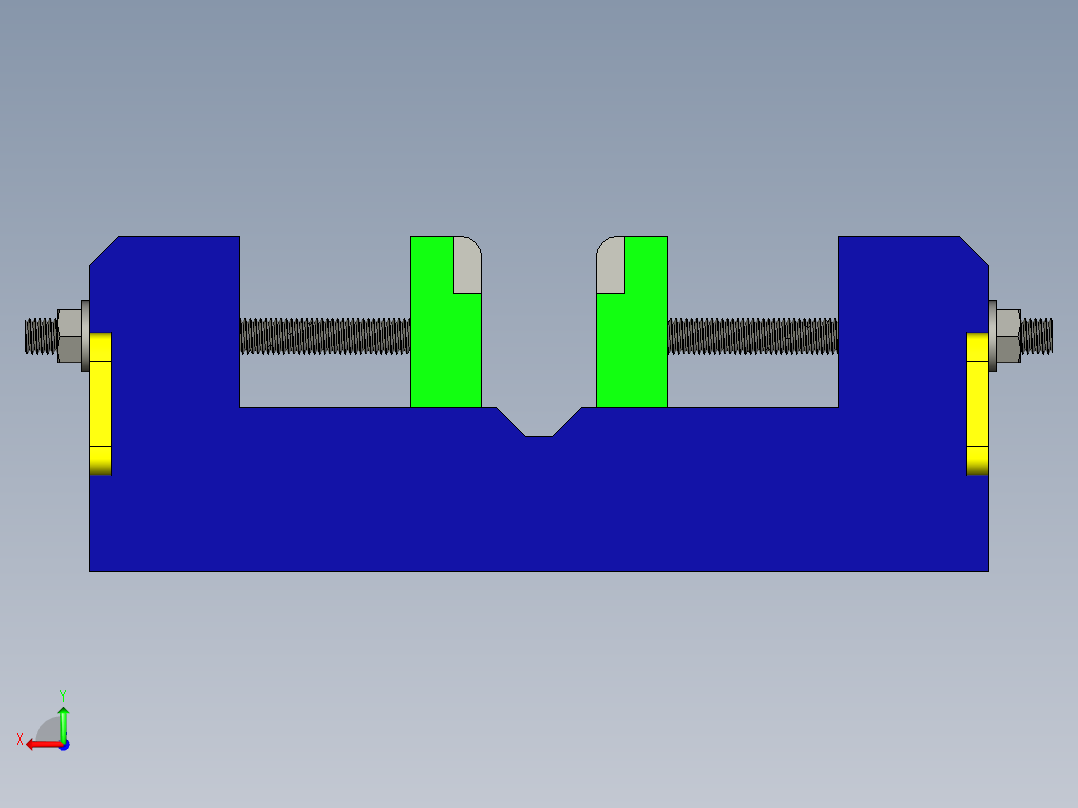 B2004304-冲压模具后视图