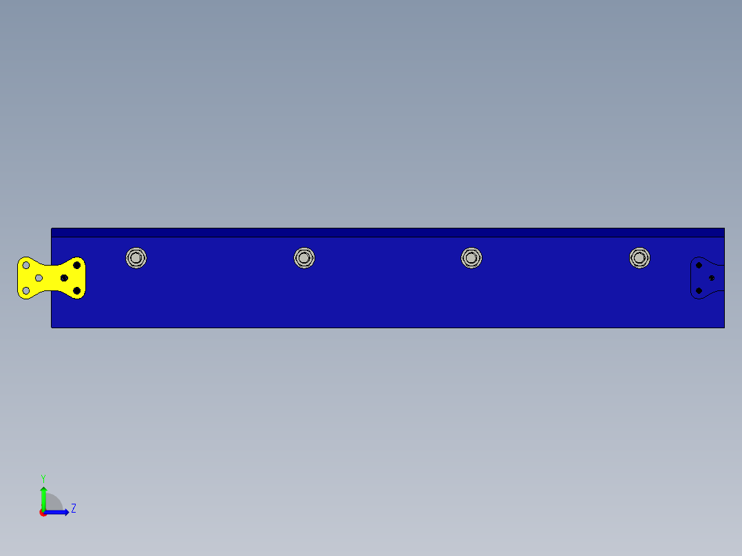 B2004304-冲压模具左视图