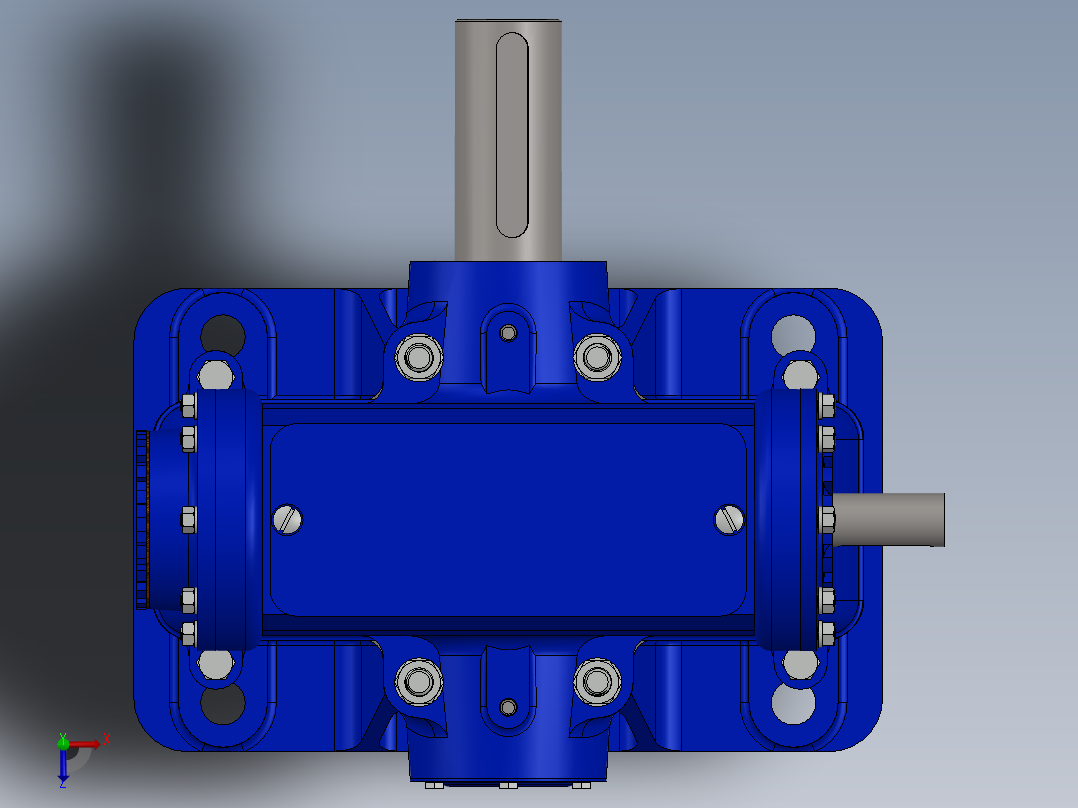 蜗轮蜗杆(22)俯视图