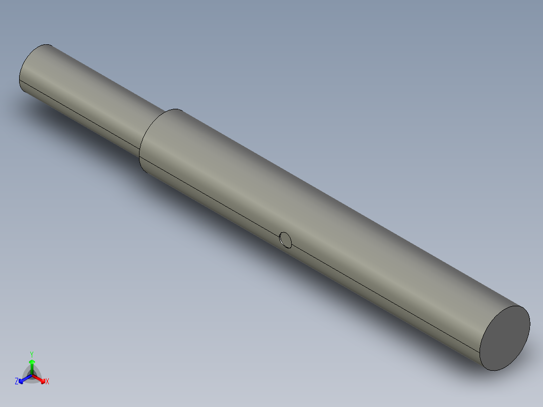 接近开关IZ5047A正等轴测图