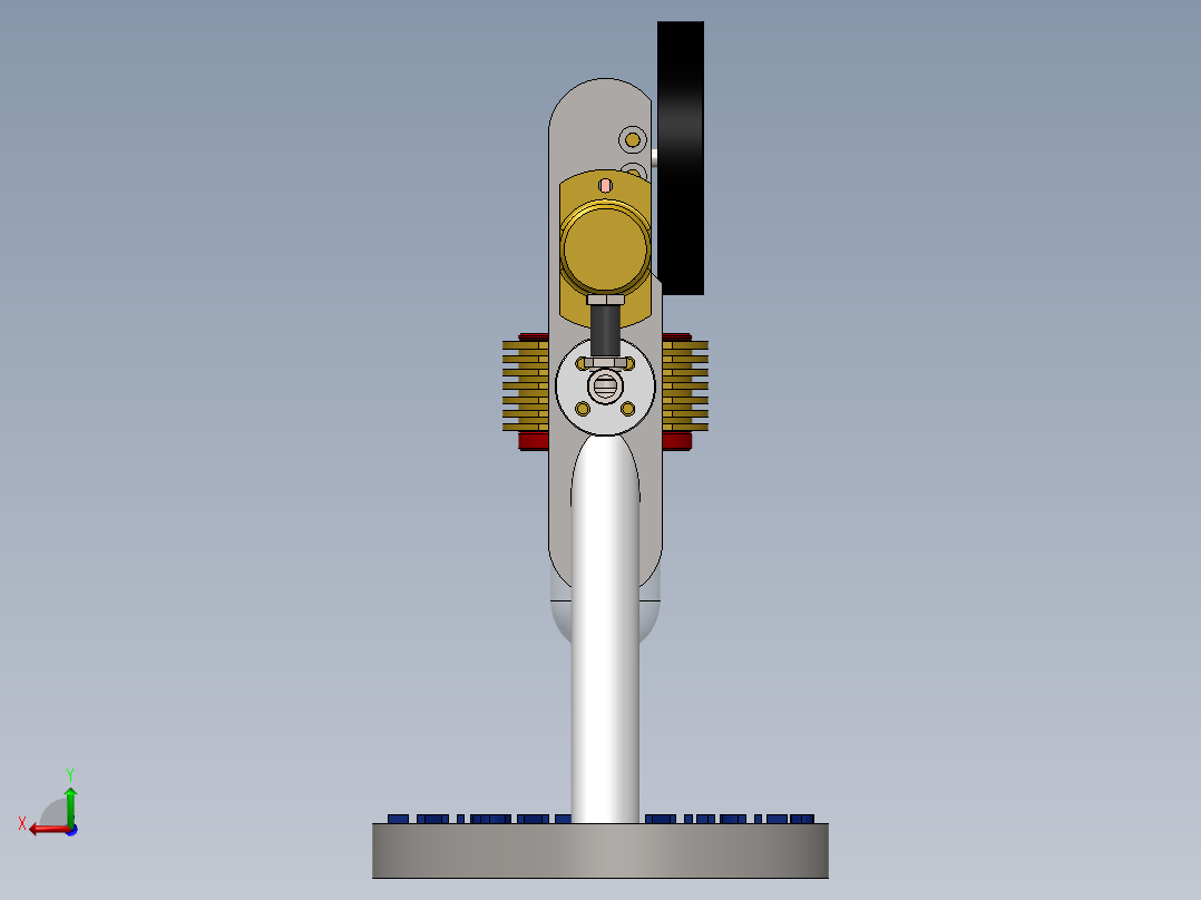 斯特林发动机vertical-stirling-engine-12 2 SW后视图