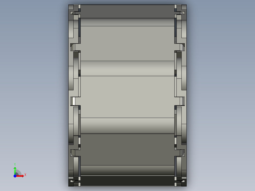 VAW41-412-R70-N50-A-VDW41拖链前视图