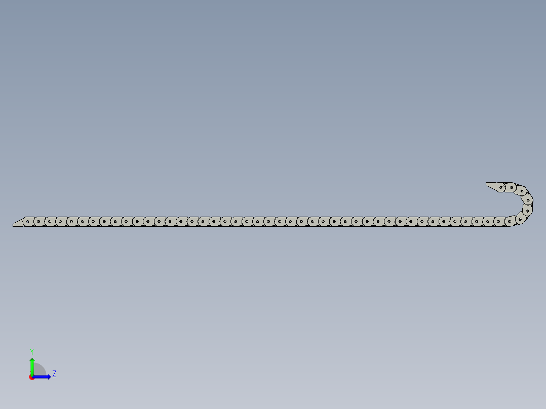 VAW41-412-R70-N50-A-VDW41拖链左视图