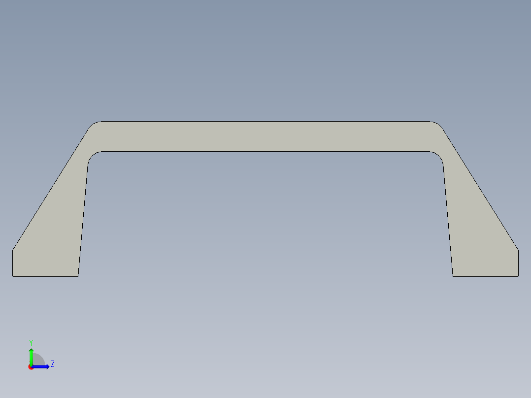 XAB31-L150拉手左视图