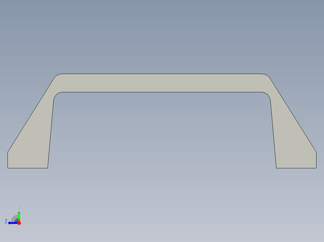 XAB31-L150拉手右视图