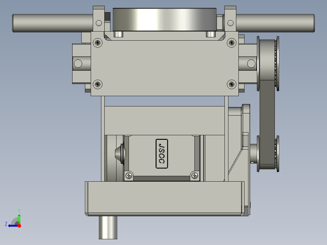 LXYC-BOSS下料输送机构右视图