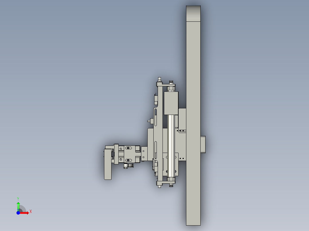 F01AE00021-D40000尾部夹膜前视图