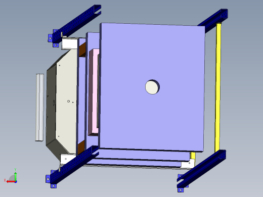 背负式AGV后视缩略图