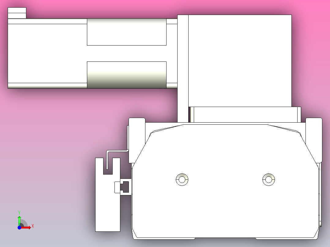 MTB10标准皮带滑台[MTB10-1000-LU-P10-C3]前视图