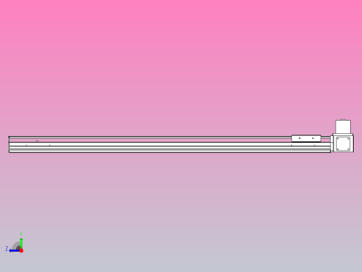 MTB10标准皮带滑台[MTB10-1000-LU-P10-C3]右视缩略图