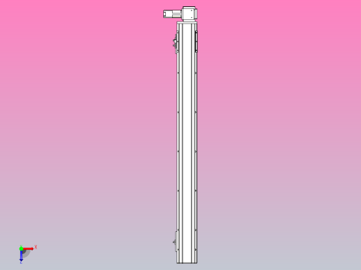 MTB10标准皮带滑台[MTB10-1000-LU-P10-C3]俯视缩略图