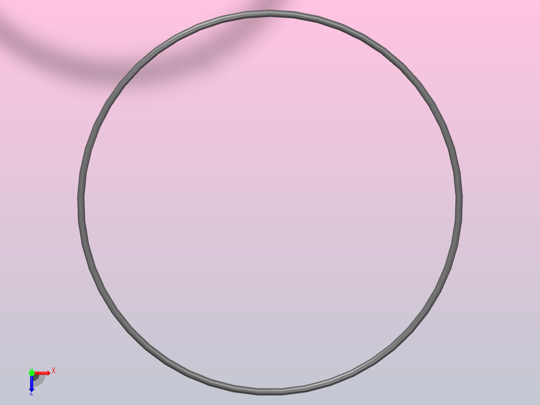 O型密封圈φ415×8俯视图