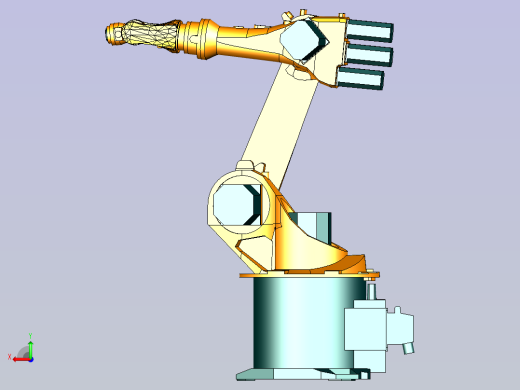KUKA KR 6三维模型图纸后视缩略图