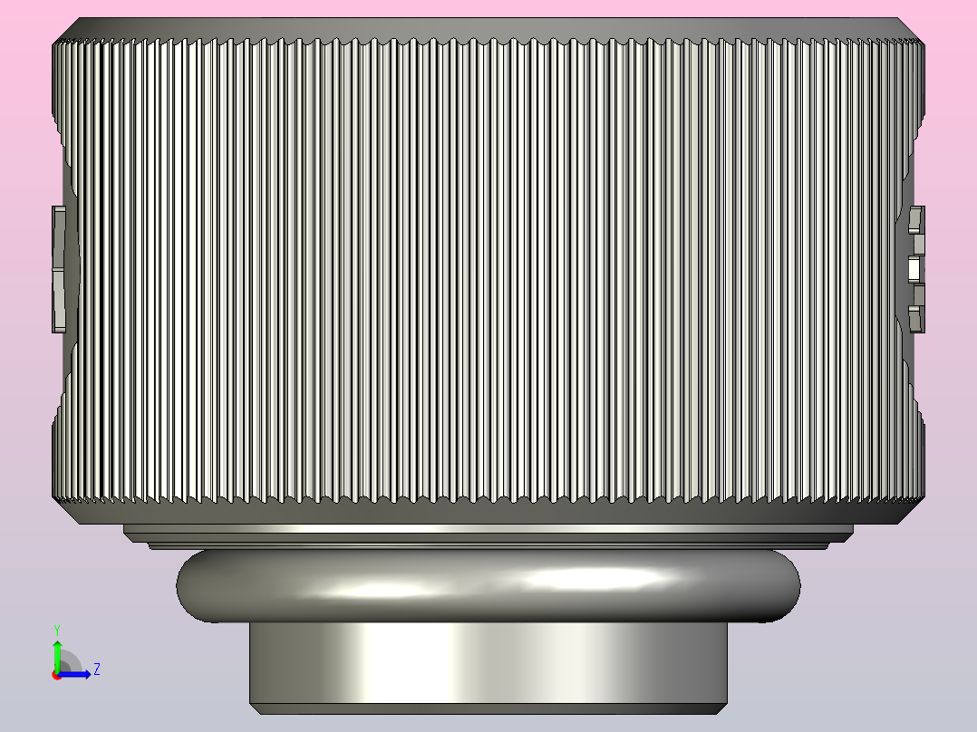 HDC 接头 16mm左视图