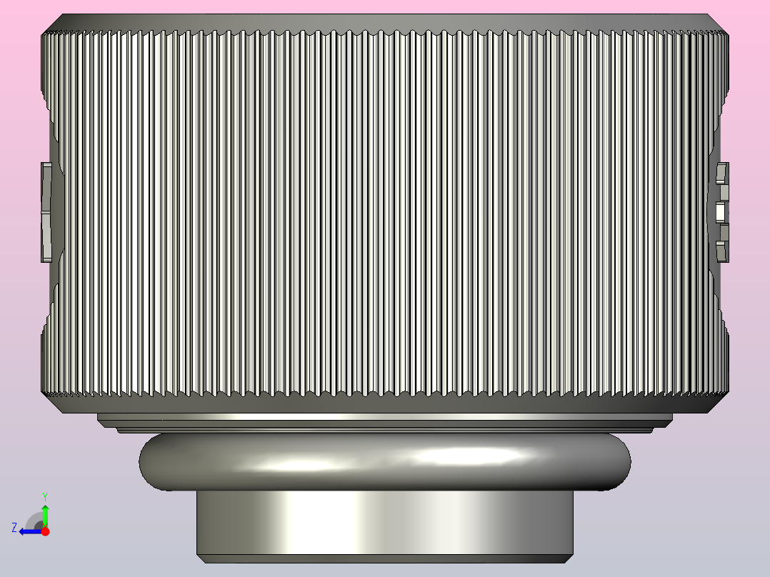 HDC 接头 16mm右视图