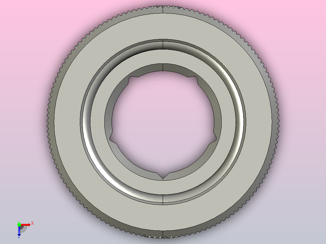 HDC 接头 16mm俯视图