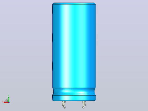 22 x 50蓝色BLUE1底片电解电容器后视缩略图