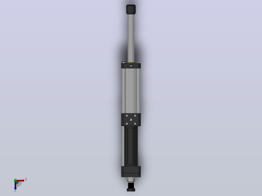 MPTD-3T系列可调型[MPTD-63-150-10-3T-50-M2-S1-0°]可调型气压增压缸俯视缩略图