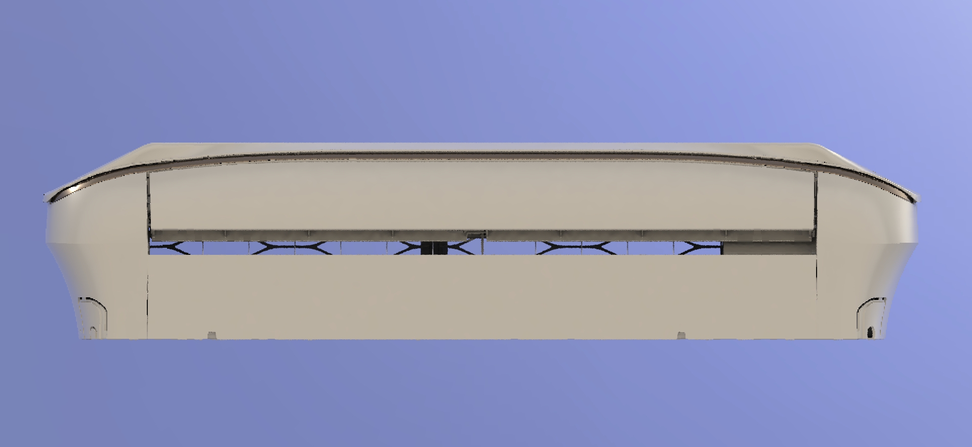 分体空调室内机3d可打印设计模型
