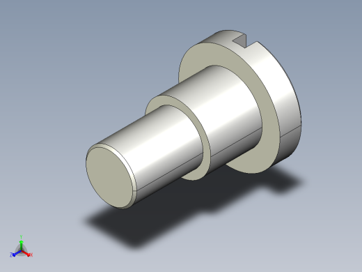带肩开槽盘头螺钉-包含所有配置的Solidwork文件正等轴测缩略图