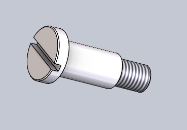 带肩开槽盘头螺钉-包含所有配置的Solidwork文件缩略图