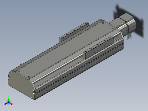 SYS14-150-BR-200W滚珠花健、支撑座、滚珠丝杠、交叉导轨、直线模组.STEP