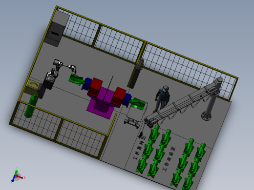 石油钻井钻头全自动焊接机器人