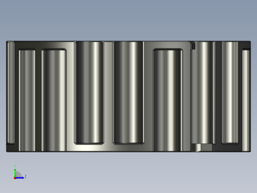 链板主动轮3D模型左视缩略图