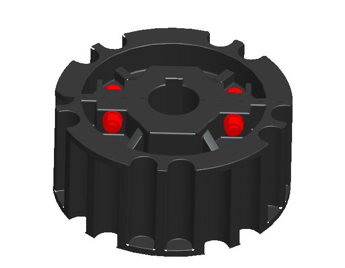 链板主动轮3D模型