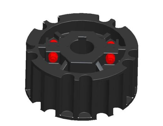 链板主动轮3D模型缩略图