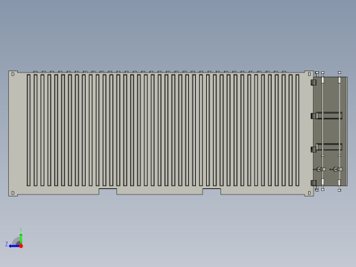 海运集装箱（20英尺）右视缩略图