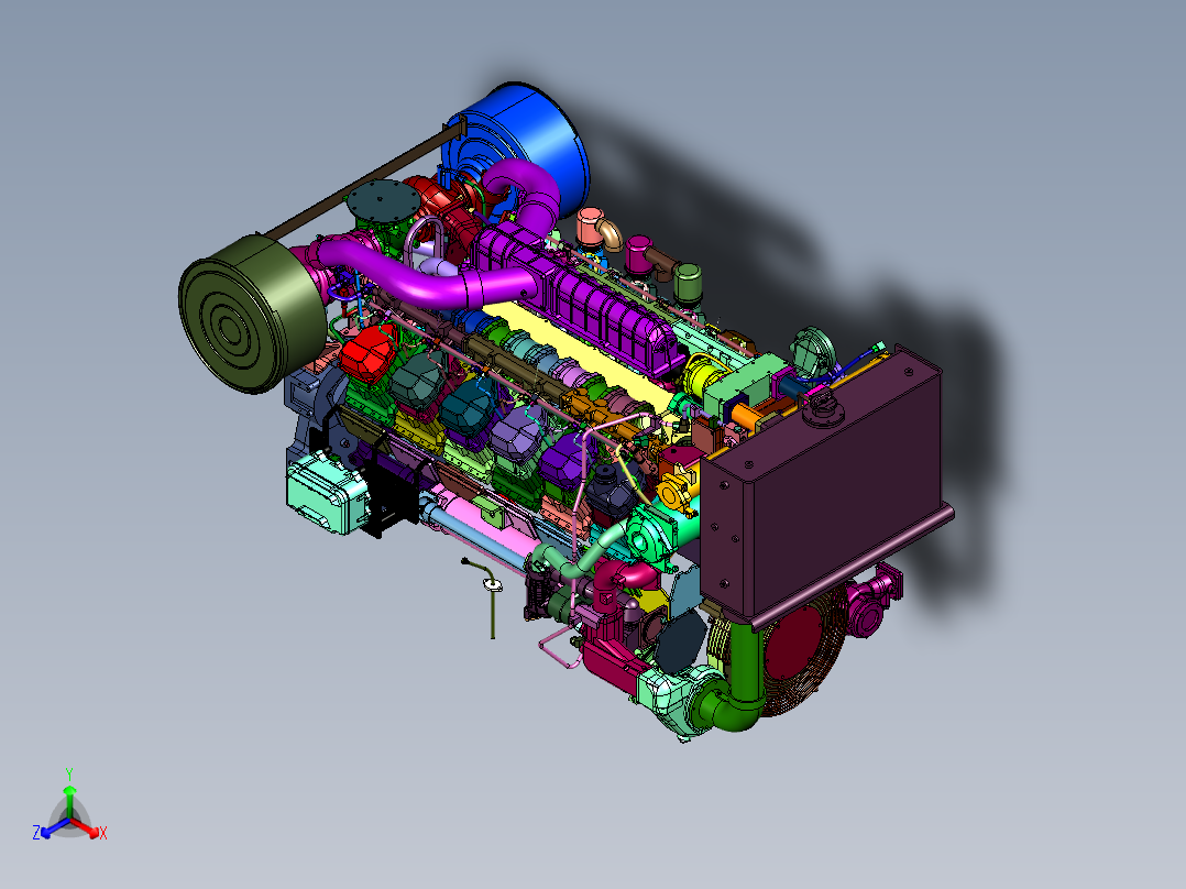 卡特彼勒C4.4船用柴油发电机