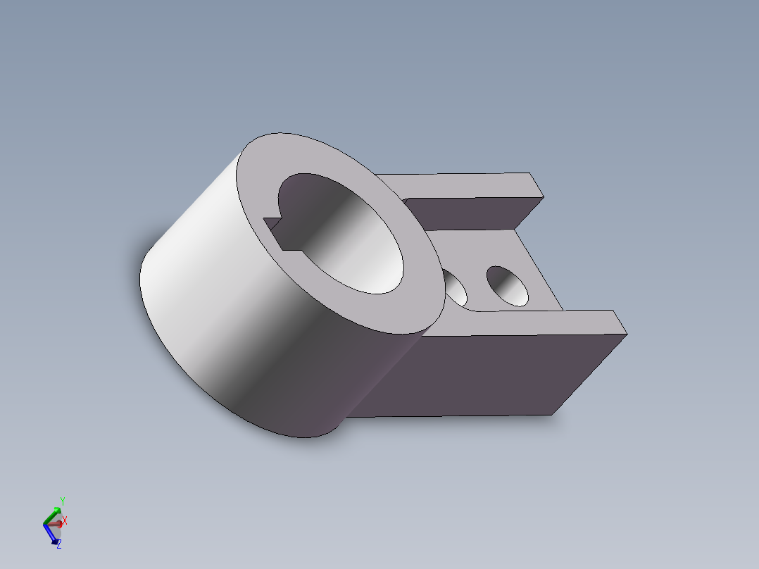 SW格式3D图(模型练习题)-012主视图
