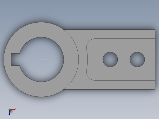SW格式3D图(模型练习题)-012俯视缩略图