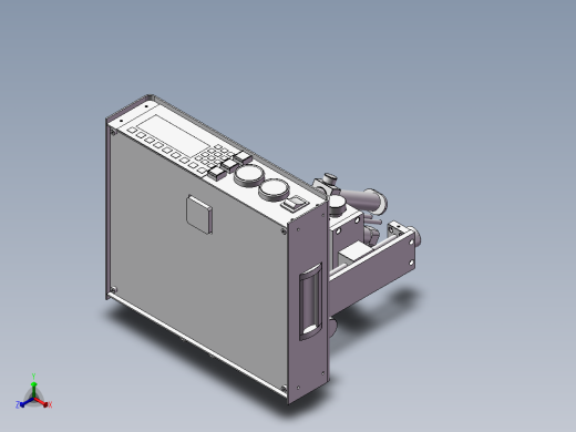 4轴点胶机正等轴测缩略图