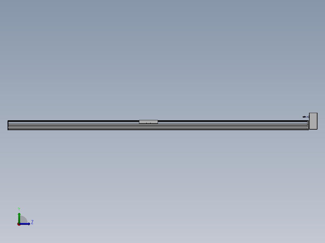 精密模组MT220-L150-3300-LU-M75-C4左视图